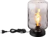 Globo Lighting Tischleuchte Metall schwarz matt, 1x E27 Produktbild-Vorschau 3