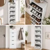Schuhkipper Step Up 52x178,2x18cm 5 Schuhfächer schmaler Produktbild-Vorschau 5