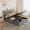 UnboxG Polsterbett 160x200 cm mit Bettkasten, Samt Produktbild-Vorschau 15