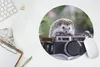 MuchoWow® Mauspad Mousepad Igel - Kamera - Buch 30x30 cm - Produktbild-Vorschau 5