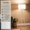 tectake® Stehleuchte Lunaris Dreibeingestell aus Stahl, 60 Produktbild-Vorschau 2