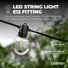 Ledvion LED Lichterkette Außen 42M IP54 22.5W 2200K Warm Produktbild-Vorschau 4