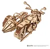 3D puzzle, Lietajúci motocykel Hagrida, Ugears, drevo, 130 Náhľad obrázku produktu 2