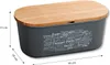 KESPER Brotbox grau38501, 34x20x14,5 cm – Brotkasten aus Produktbild-Vorschau 6