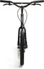 A front view of a black scooter on a white background. Náhľad obrázku produktu