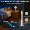 Turmventilator mit elektronischem Display, Fernbedienung, 3 Produktbild-Vorschau 2
