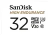 SanDisk High Endurance, 32 GB, MicroSDHC, Clase 10, UHS-I, Vista previa de la imagen del producto 6