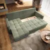 Masseno Ecksofa NIDA mit Schlaffunktion L-Form, Sofa mit Produktbild-Vorschau 3