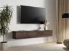 MIRJAN24 TV-Schrank Govi 200 mit zwei Klappe (Farbe: Nuss Produktbild-Vorschau 2