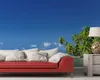 Wallario Premium Vliestapete Fototapete Blauer Himmel  Produktbild-Vorschau 2
