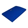A blue foldable mat shown from a diagonal angle against a white background. Produktbild-Vorschau