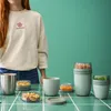 Ellipse lunchpot XL 750 ml + 300 ml – Nordic black Productafbeelding-voorbeeld 5