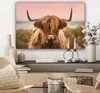 MuchoWow® - Leinwandbilder - Kuh - Schottischer Highlander Produktbild-Vorschau 7