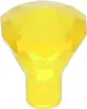 A single yellow gem on a white background. Náhled obrázku produktu
