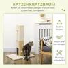 PawHut Kratzstamm, 79cm Kratzsäule mit Fellbürsten, Produktbild-Vorschau 4