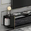 HOMIDEA Angel TV - Meuble TV bas avec 2 portes, design Voir les images du produit 4