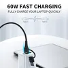 Câble Wozinsky Wnbaa 4W1 2X Usb-C 1X Usb-A 1X Lightning 60W Voir les images du produit 7
