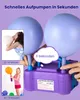 Elektrische Ballonpumpe, 600 W Inflator Doppeldüse mit Produktbild-Vorschau 4