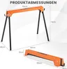 COSTWAY 2-pack kozlík, skladací kozlík do 600 kg, pracovné Náhľad obrázku produktu 7