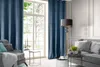 Vorhang Verdunklungsgardine mit Ösen 140x250 cm dunkelblau Produktbild-Vorschau 11