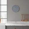 Wanduhr Beton 30cm Grau Kupfer Uhr Betongrau Wanddeko Produktbild-Vorschau 4