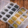 Lixada 500 ks rybářských háčků z uhlíkové oceli 3 # -12 # Náhled obrázku produktu 13