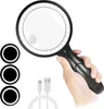 Leselupe, 60x/30x, 33-LED-Lupe mit Licht, Produktbild-Vorschau 1