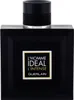 A black bottle of Guerlain L'Homme Idéal L'Intense Eau de Parfum for men. Voir les images du produit