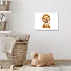 Leinwand Bilder 40x30 cm - Kinder Tiere - Löwe, Bilder, Produktbild-Vorschau 5