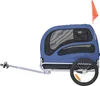 Hundeanhänger 45 kg Fahrradanhänger Kohlenstoffstahl + 600D Produktbild-Vorschau 10