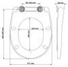 Thermodur Click & Clean Classic WC-Sitz mit Absenkautomatik Produktbild-Vorschau 5