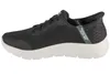 A side view of a black Skechers Slip-Ins shoe with a white sole. Anteprima dell’immagine prodotto