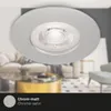LED vstavané svietidlá do kúpeľne stmievateľné sada 4 4,9W Náhľad obrázku produktu 7