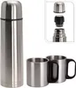 Caraffa thermos in acciaio inox da 1 litro con 2 tazze Anteprima dell’immagine prodotto 7