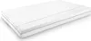 A white mattress with a blue trim is shown on a white background. Anteprima dell’immagine prodotto