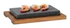 Heißer Stein-Set - Granit - Akazienholz - 16 x 24 cm - Produktbild-Vorschau 2