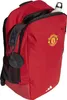A red backpack with the Manchester United logo and Adidas logo. Podgląd zdjęcia produktu