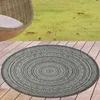 Tappeto rotondo per esterni con motivo etnico - Elegante Anteprima dell’immagine prodotto 2