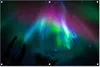 Gartenposter - 120x80 cm - Helle Farben Nordlicht  - Produktbild-Vorschau 2
