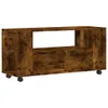 vidaXL TV skříňka kouřový dub 102x34,5x43 cm odvozený Náhled obrázku produktu 1