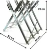 ESTEXO Sägebock Metall klappbar für Brennholz und Produktbild-Vorschau 2