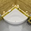 ECOLAM Baignoire d'angle acrylique symétrique Dina 140x140 Voir les images du produit 12