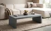 FineBuy Couchtisch 110x55x35 cm Grau Sofatisch Zeitlos Produktbild-Vorschau 2
