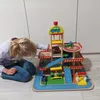 Kruzzel Parkhaus Holz Rollenspielzeug für Kinder Produktbild-Vorschau 25