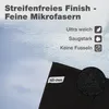 bio-chem Mikrofasertuch schwarz – 6 Stück –  fusselfreie Produktbild-Vorschau 3