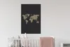 MuchoWow® Wandtattoo Wandsticker Wandaufkleber Weltkarte - Produktbild-Vorschau 5