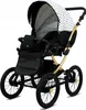 A studio shot of a baby stroller. Voir les images du produit