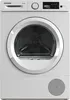 A white Telefunken front-loading tumble dryer is shown from the front against a white background. Produktbild-Vorschau