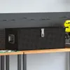 vidaXL Úložný box černý 80x39x30 cm Hliník Náhled obrázku produktu 1