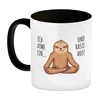 Ich atme ein... und raste aus Faultier Kaffeebecher Produktbild-Vorschau 2